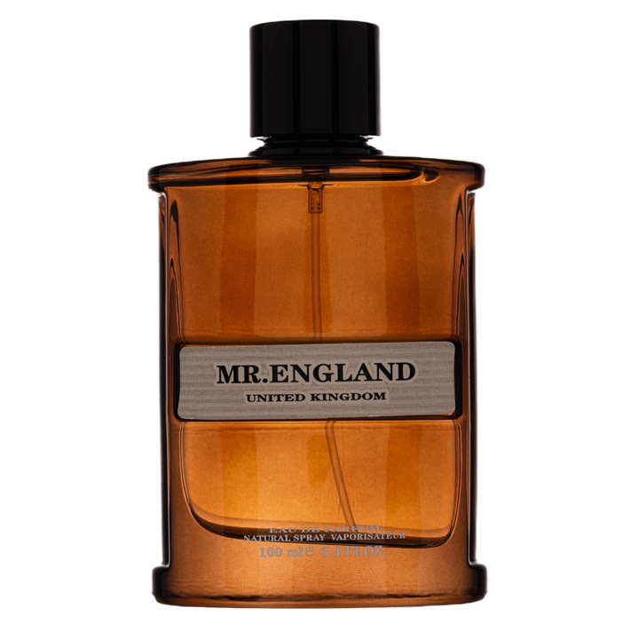 Apa de Parfum Mr.England United Kingdom, Fragrance World, Barbati, 100ml