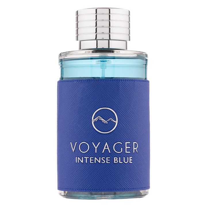 Apa de Parfum Monte Leone Voyager Intense Blue, Fragrance World, Barbati, 100ml