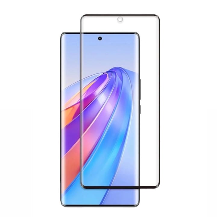 Folie protectie ecran sticla securizata, compatibila cu Honor Magic 5 Lite, Full HD, Full Cover