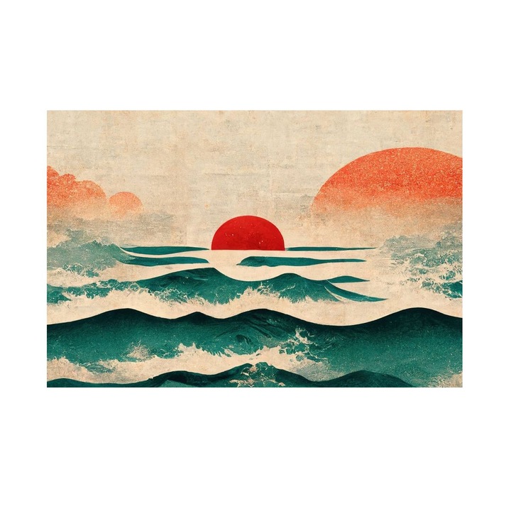 Tablou cu Apus pe Mare 90x60 cm