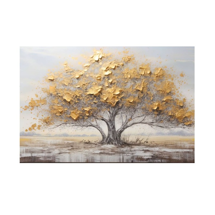 Tablou cu Copac Alb 90x60 cm