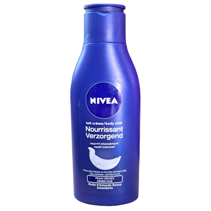 Lapte de corp, Nivea, nutritie 24h, hidratare intensa, 125 ml