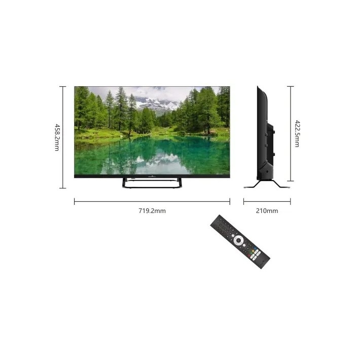 Televizor LED SmartTech 32HN01V, 80 cm, HD Ready, CI+, Negru