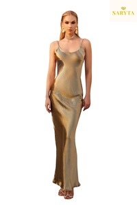 Rochie Maria Lucia Hohan Marimea 38, Auriu - eMAG.ro