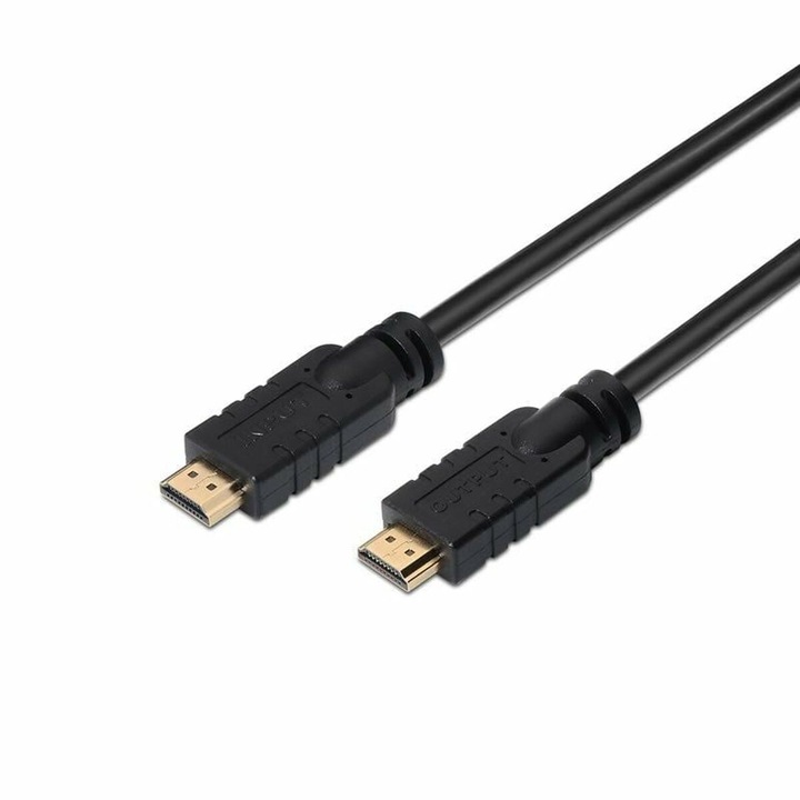 Cablu HDMI Aisens A120-0373, 2.0, 15m, negru