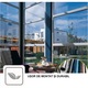 Folie autoadeziva geamuri, cu efect de oglinda si protectie UV eZmart, Dimensiuni 200x60 cm, Negru