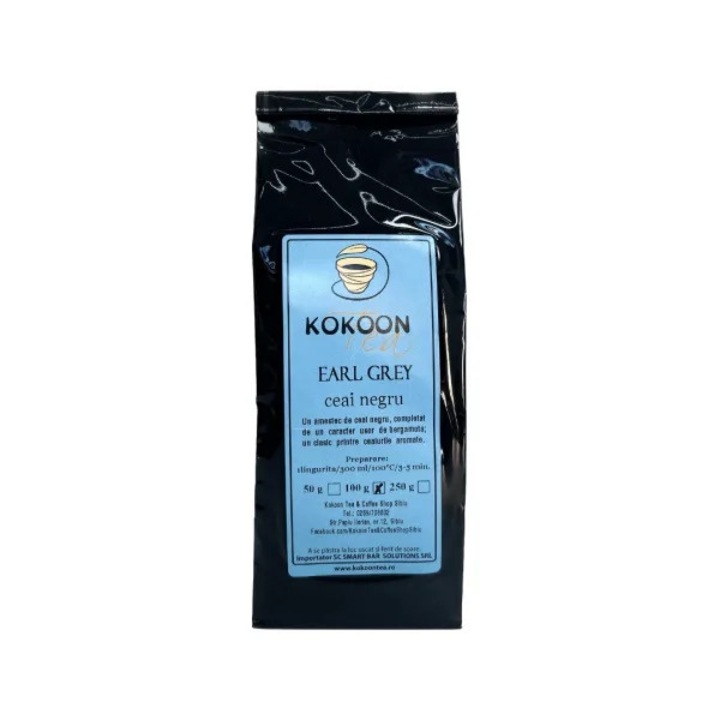 Ceai negru Earl grey 100g Kokoon