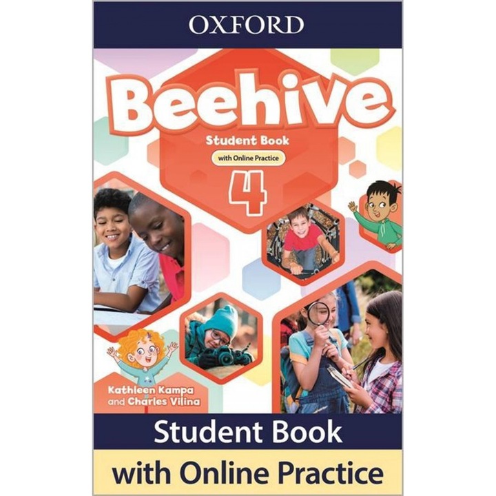 Beehive 4 SB with Online Practice, Oxford, 2022, 136 pagini, coperta moale