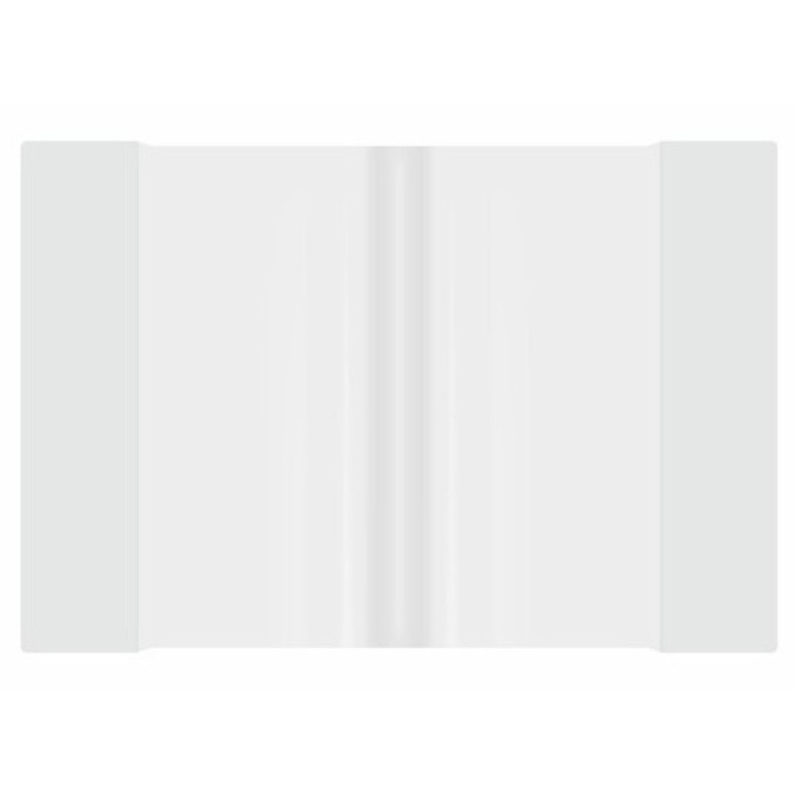 Set 5 coperti pentru caiete A4, Biurfol, transparent, 300x437mm