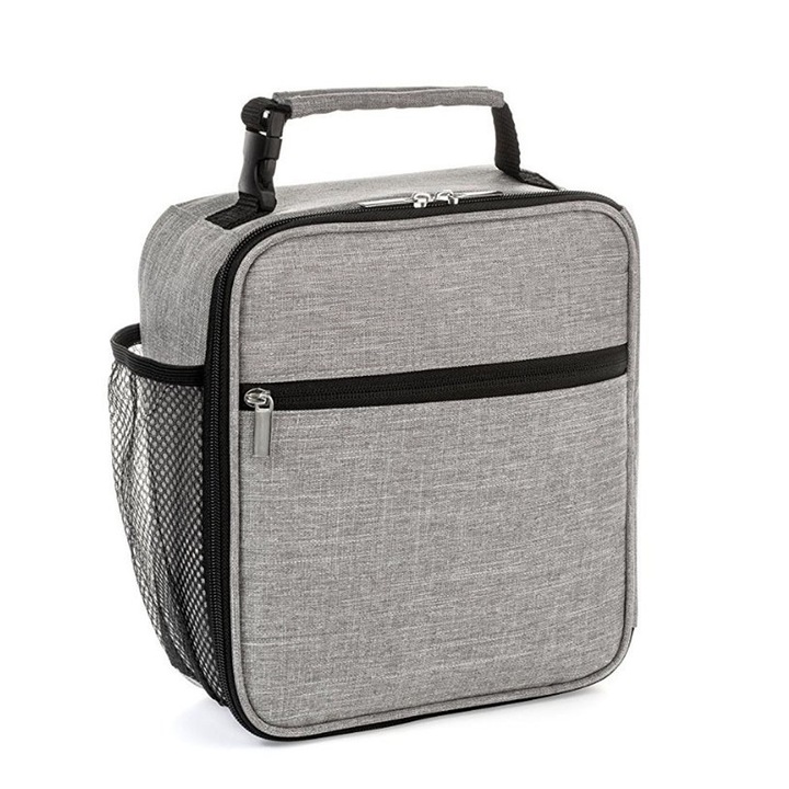 Jormftte Bento táska, 26x22x11cm, többszínű, újrafelhasználható ebédhez, 1 darab