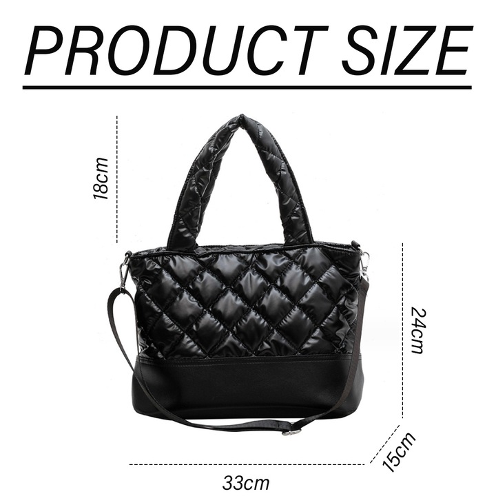 QttvbTna válltáska, vízálló, 33x15x24cm