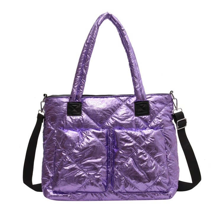 QttvbTna válltáska, nylon és 37x14x29cm