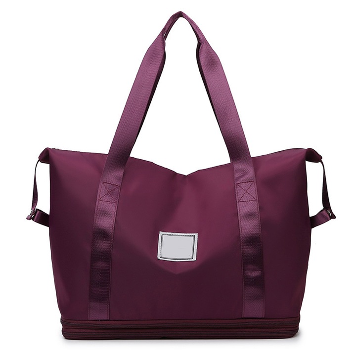 Összecsukható utazótáska - lila-piros