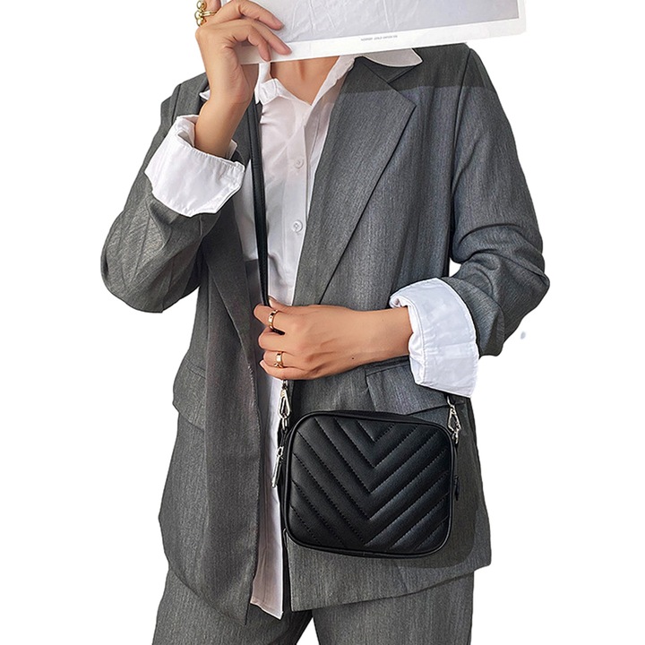 QttvbTna női táska, PU, 18x6x14cm