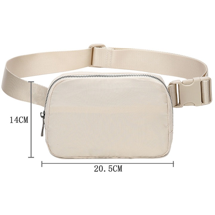 Jormftte vízálló övtáska, bézs