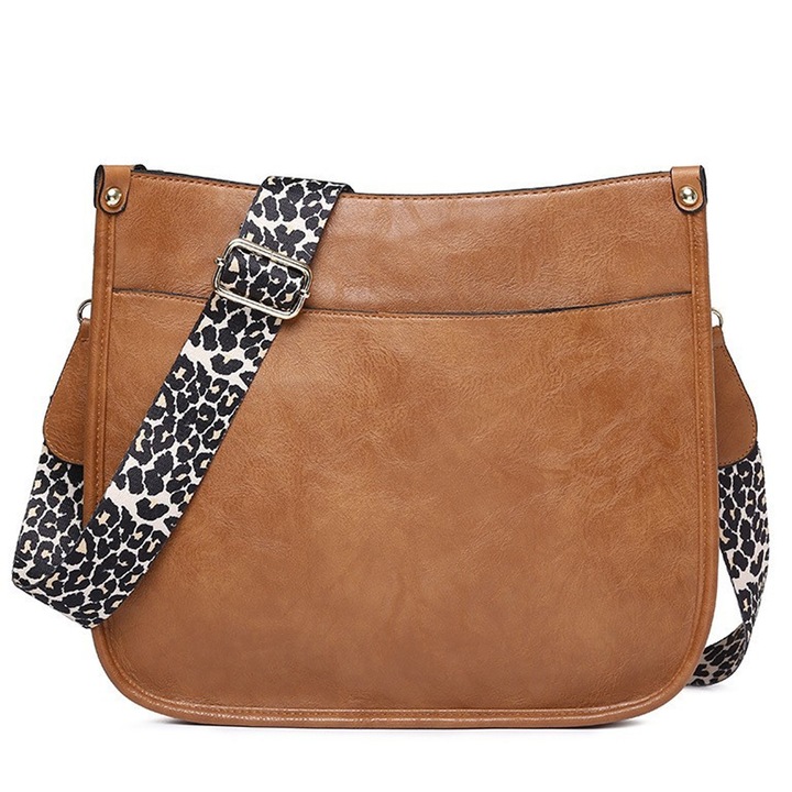 Дамска чанта, QttvbTna, екологична кожа, 28x10x27см