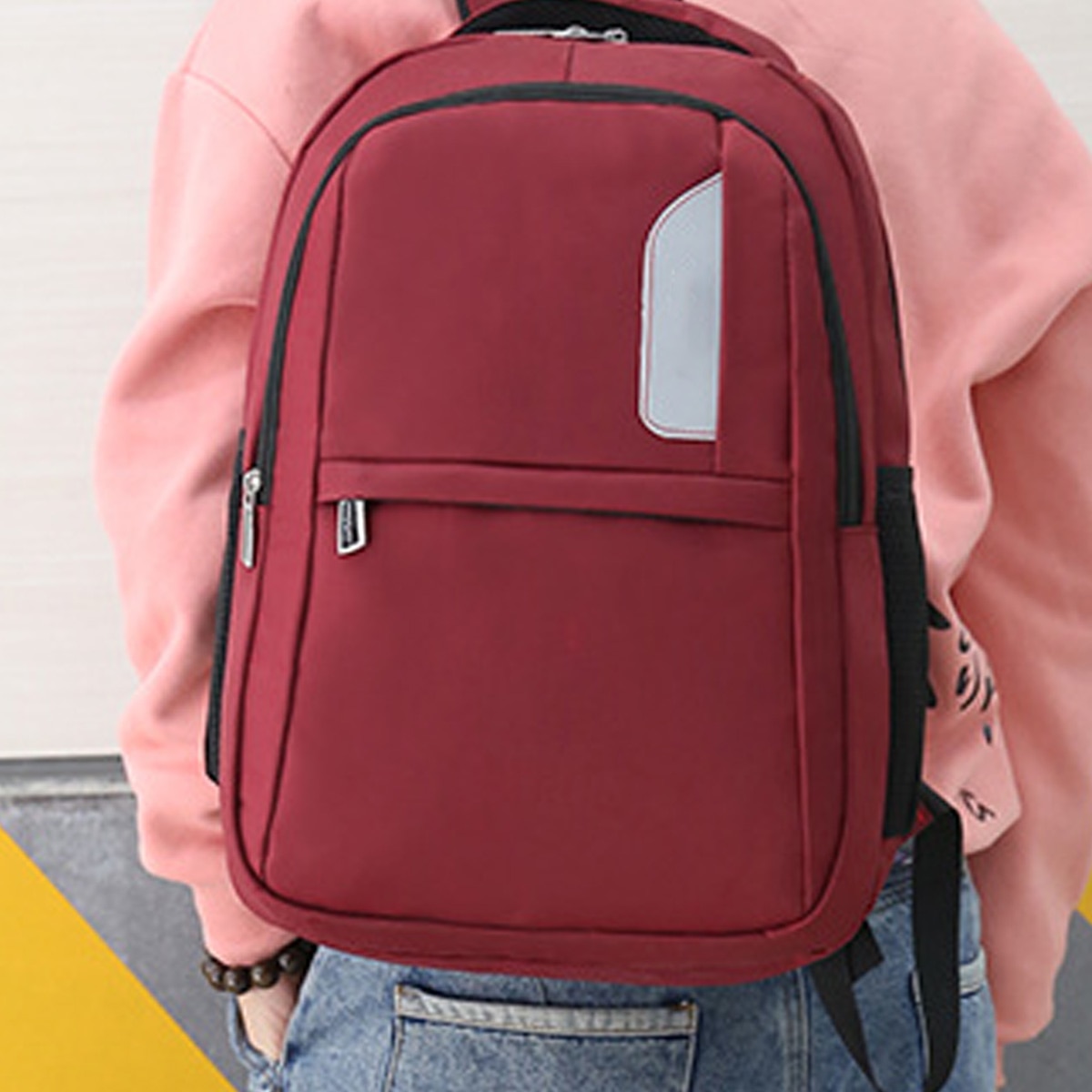 Rucsac pentru laptop de lucru pentru femei si barbati, rucsac de calatorie mare impermeabil, geanta pentru laptop de lucru