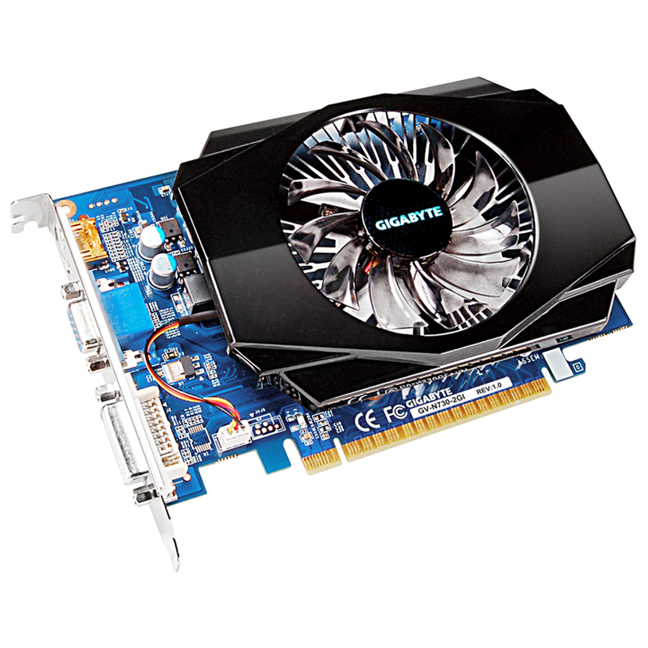 Placa video GIGABYTE GeForce® GT 730, 2GB DDR3, 128-bit