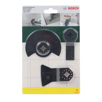 Set 3 panze pentru fierastrau multicutter, Bosch, prindere OIS, pentru placi ceramice Set 3 panze pentru fierastrau multicutter, Bosch, prindere OIS, pentru placi ceramice