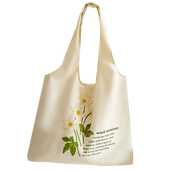 Nagy kapacitású diák táska osztályba - Ezüst lótusz