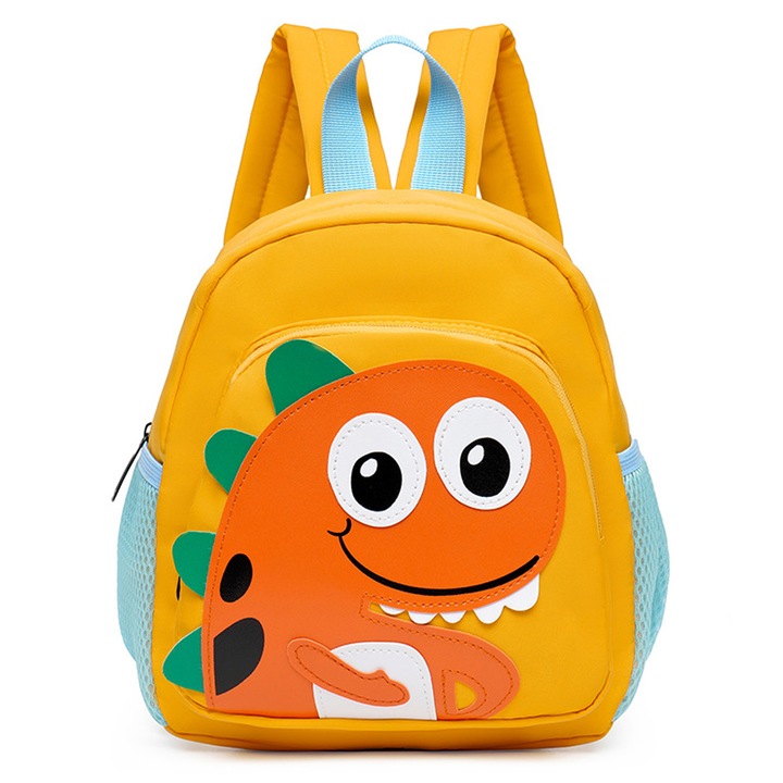 Jormftte mini hátizsák, 3D dinoszaurusz, többszínű, 6-12 év