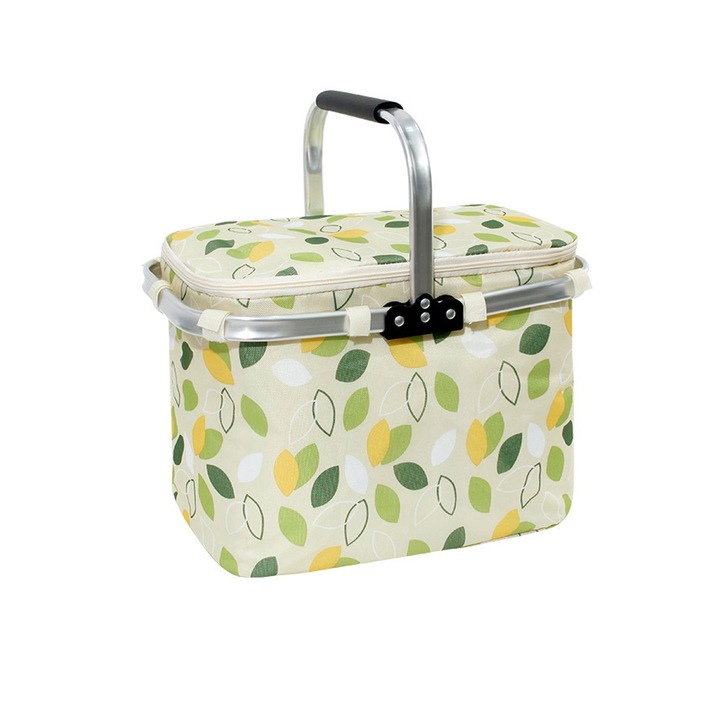 Jormftte hűtőhátizsák, nagy kapacitású, vízálló, 39x25x29cm, többszínű