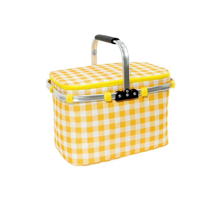 Jormftte hűtőhátizsák, nagy kapacitású, vízálló, 39x25x29cm, többszínű