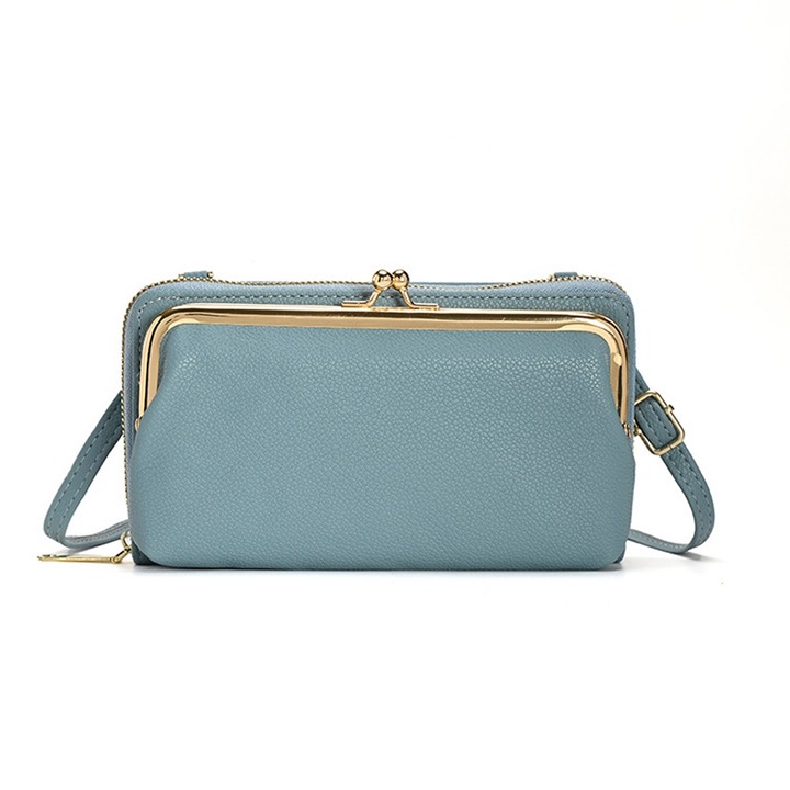 QttvbTna női táska, crossbody táska telefonzsebbel, többszínű, 19,5x11x5 cm