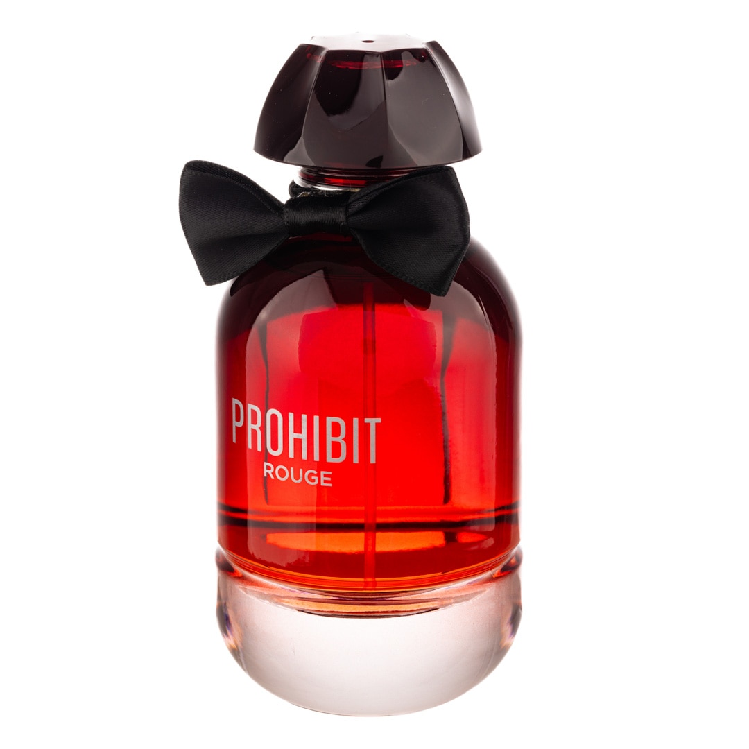 Парфюмна вода Prohibit Rouge, Fragrance World, жени, 100 мл - eMAG.bg