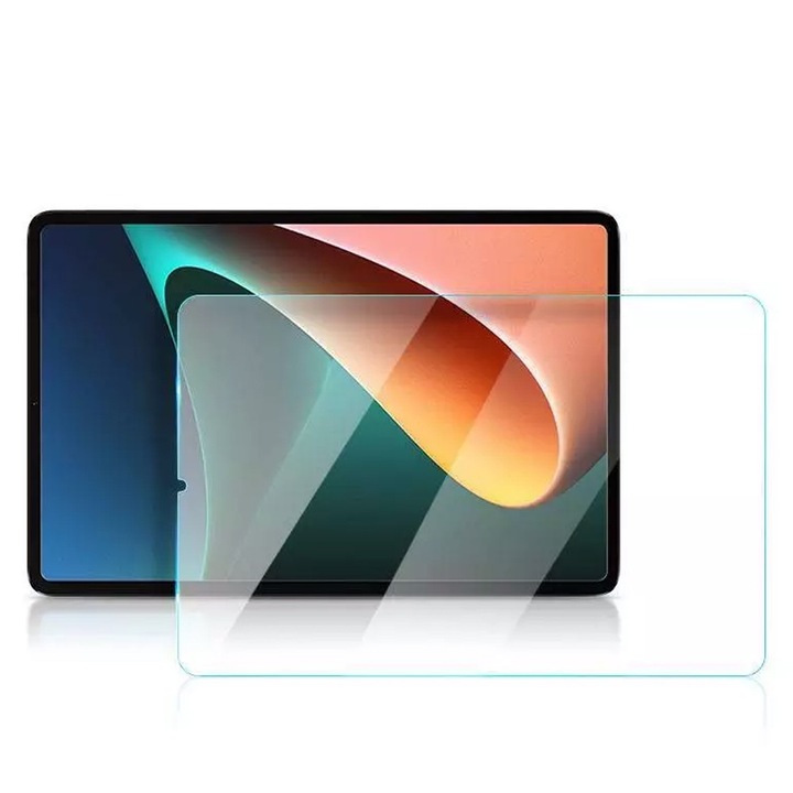 Защитно фолио за таблет за Xiaomi Pad 5 от безопасно стъкло, ОПТИМАЛНО РЕШЕНИЕ, залепване върху цялата повърхност, 99,99% яснота с висока разделителна способност, технология за защита Ultra Optim, тествано стъкло, прозрачно