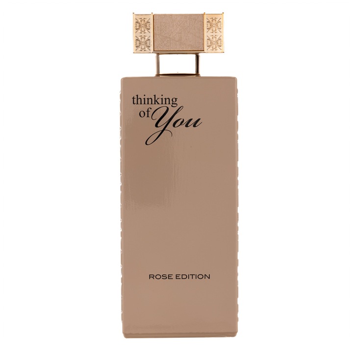 Eau de Parfum Thinking Of You Rose Edition, Fragrance World, Női, 100ml