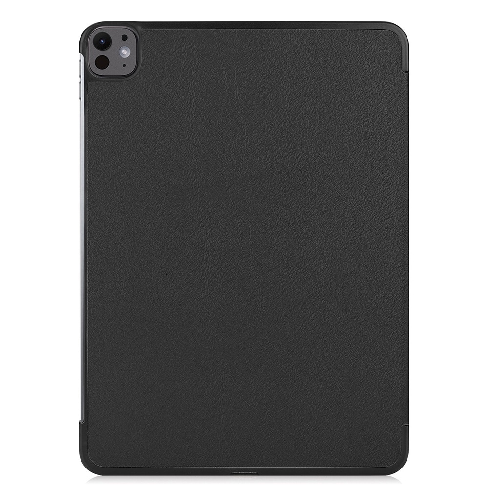 Husa compatibila cu Apple iPad Pro 13 (2024), 13.0 inchi, Tip carte, Bounce Comando, Protectie completa, Stand, Negru