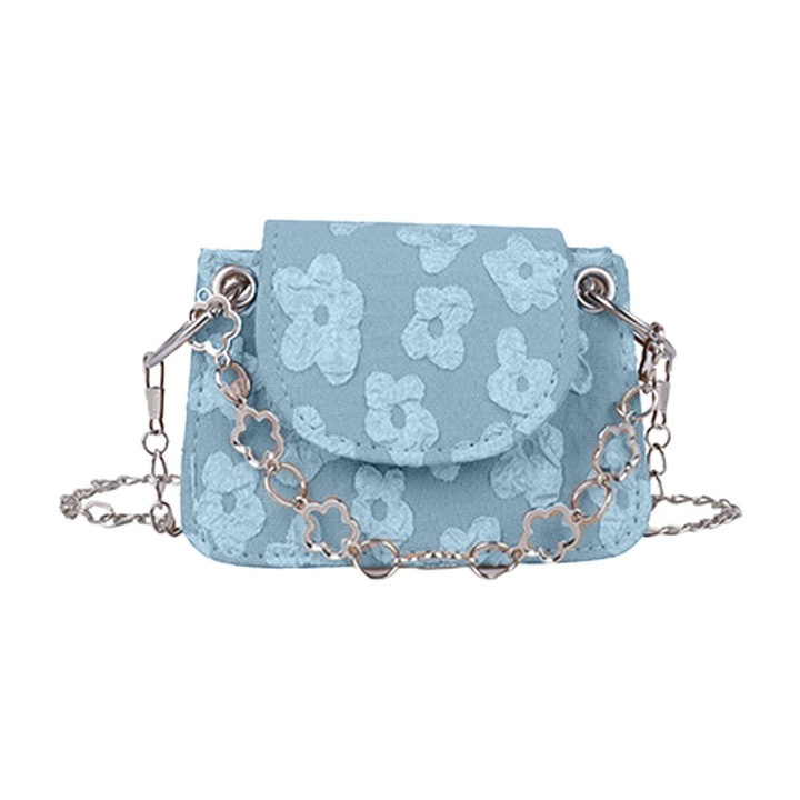 Дамска чанта за рамо, AMRINUGL, полиуретан, 13.5x11x7см