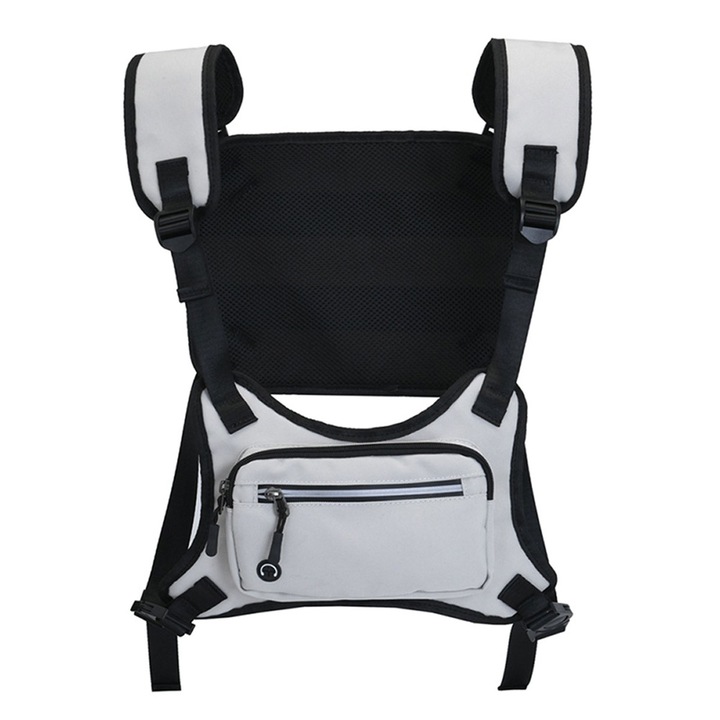 Melltáska QttvbTna, poliészter, fényvisszaverő, 22x22x8 cm