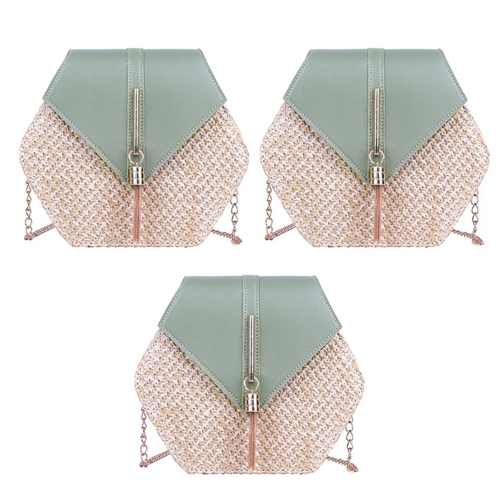 Geanta crossbody pentru femei, Cozevdnt, multicolor, 25l, protectie umeri