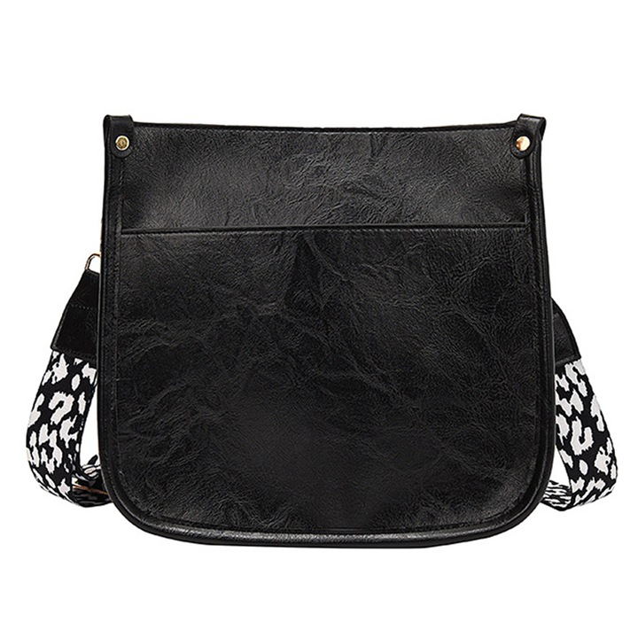 QttvbTna keresztpantos taska, mubor, allithato pant, tobbszinu, 27x25x13cm