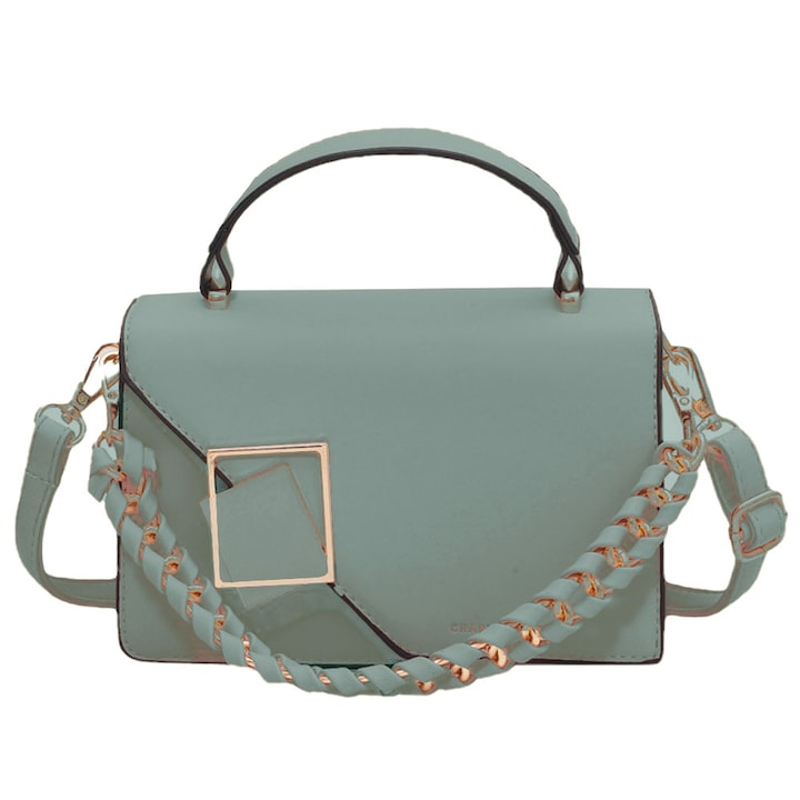 QttvbTna válltáska, PU+poliészter, 19,5x13x7