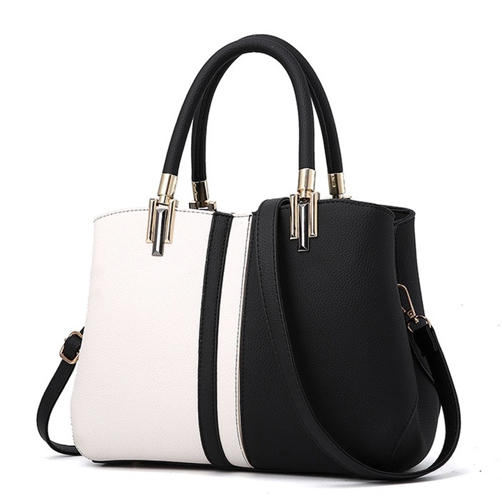 Дамска чанта за през рамо Cozevdnt, еко кожа, 29x14x21 см, голям капацитет, елегантен стил