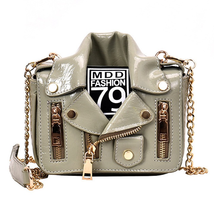 Női táska, QttvbTna, poliészter/poliuretán, világoszöld