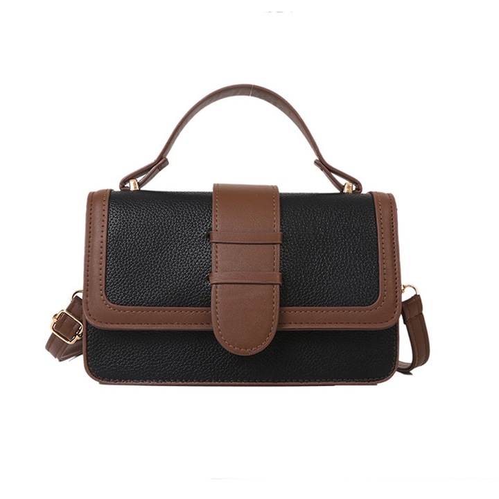 Válltáska, QttvbTna, műbőr, 21x21x13