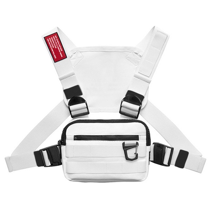 Taktikai hátizsák, QttvbTna, Multifunkcionális, Fehér