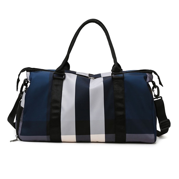 Jormftte sporttáska, utazótáska, vízálló, hétvégi, kék drágakő