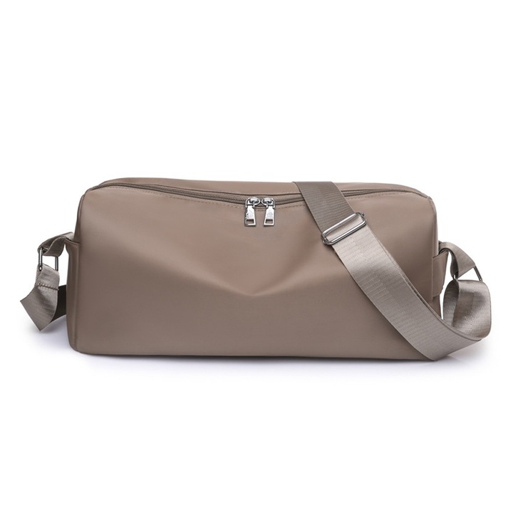 Jormftte utazótáska, vízálló, nedves rekesz, khaki színű