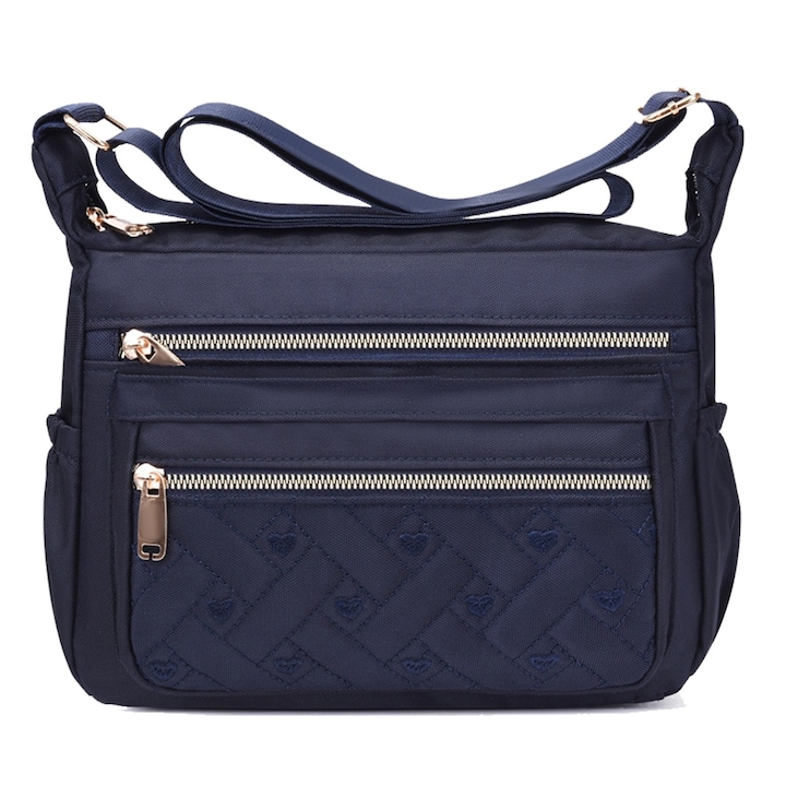 Multifunkcionális női táska, Jormftte, nejlon, kék