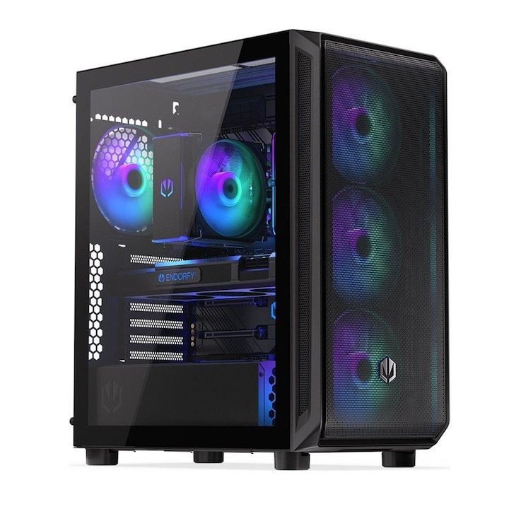VIST Sistem PC Ryzen 5950X, Ram 64GB, NVIDIA GeFroce RTX 5060, SSD 1TB M.2, WiFi, Windows 11 Pro preinstalat