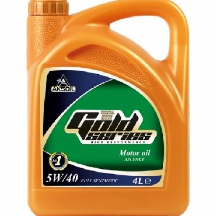 Моторно масло Aksoil Gold series, 5W40, 4л
