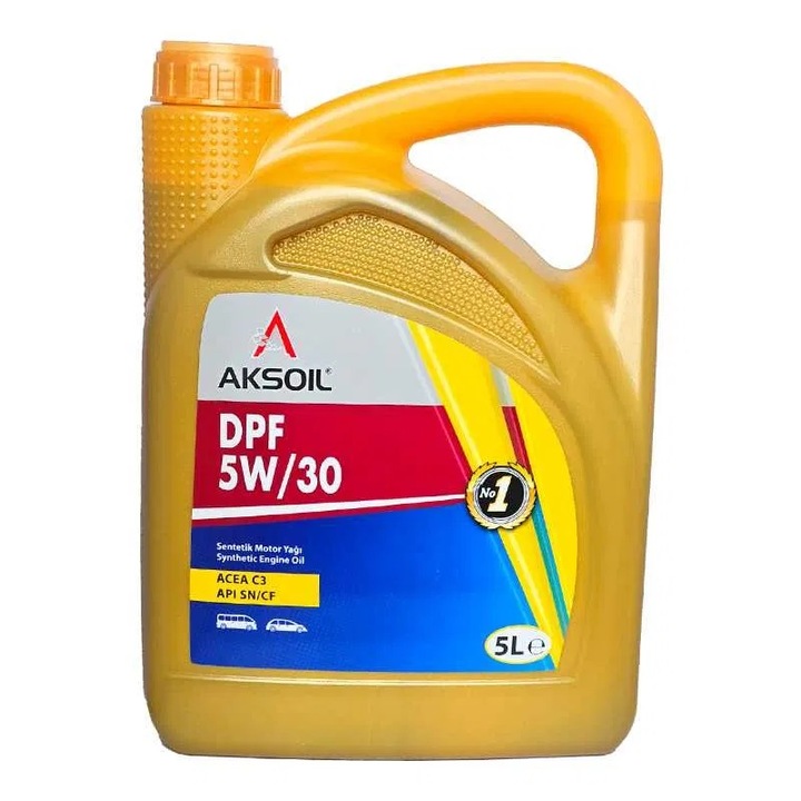 Моторно масло Aksoil DPF, 5W30, 5л