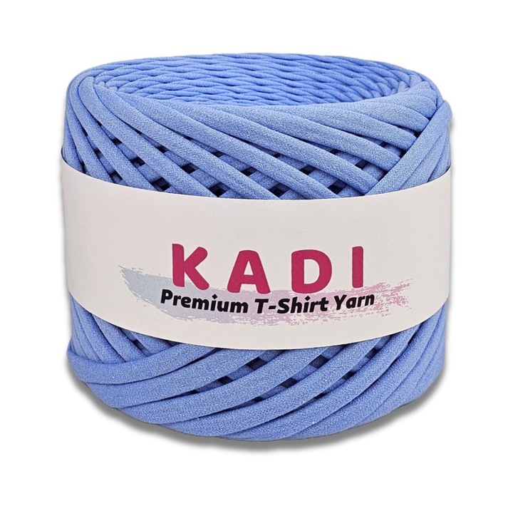 KaDi Medium prémium szalagszál, 7-9 mm, 110 m, Sky Blue színben