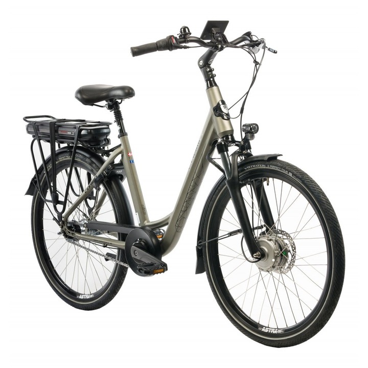 Bicicleta Electrica Corwin 26326 - 26 Inch, 460mm, Gri