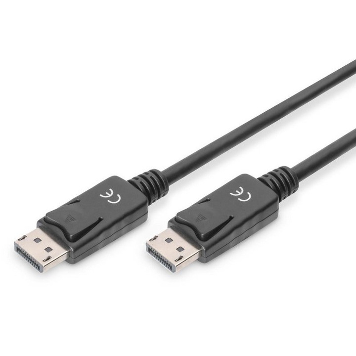 Кабел DisplayPort DIGITUS 15 м, 1080p, 60Hz, черен